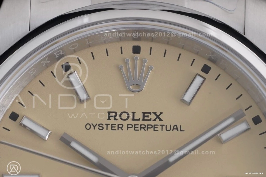 Edition Best 126000 Steel Dial VR KRF 904L 1:1 Oyster 957 Beige HighPerformance Perpetual 36mm 0501